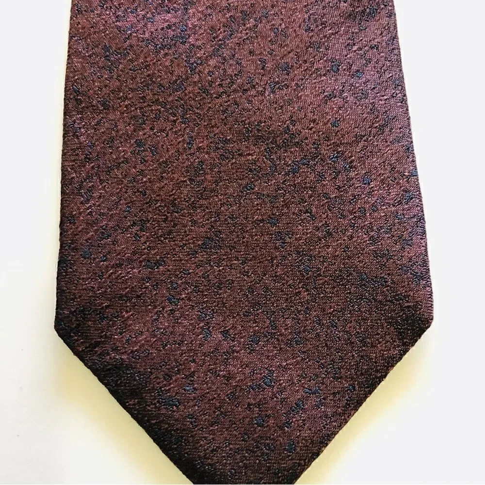 Theory burgundy thin/Skinny Necktie/Tie